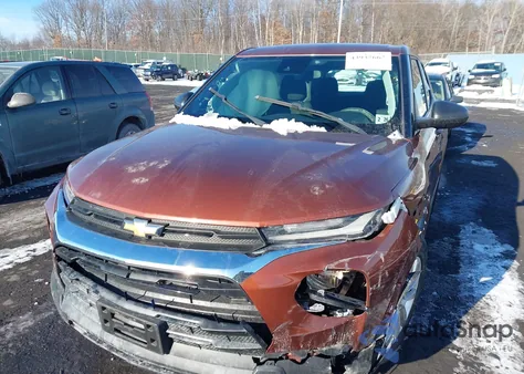 2021 Chevrolet Trailblazer Awd Ls from USA, damaged, VIN KL79MNSLXMB082598